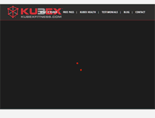 Tablet Screenshot of kubexfitness.com